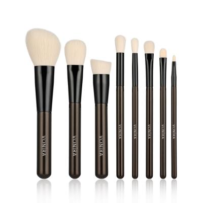 8 Piece Make Up Brush Set Synthetic Bristle Vegan and Cruelty Free 8 Piece Make Up Brush Set Synthetic Bristle Vegan and Cruelty Free